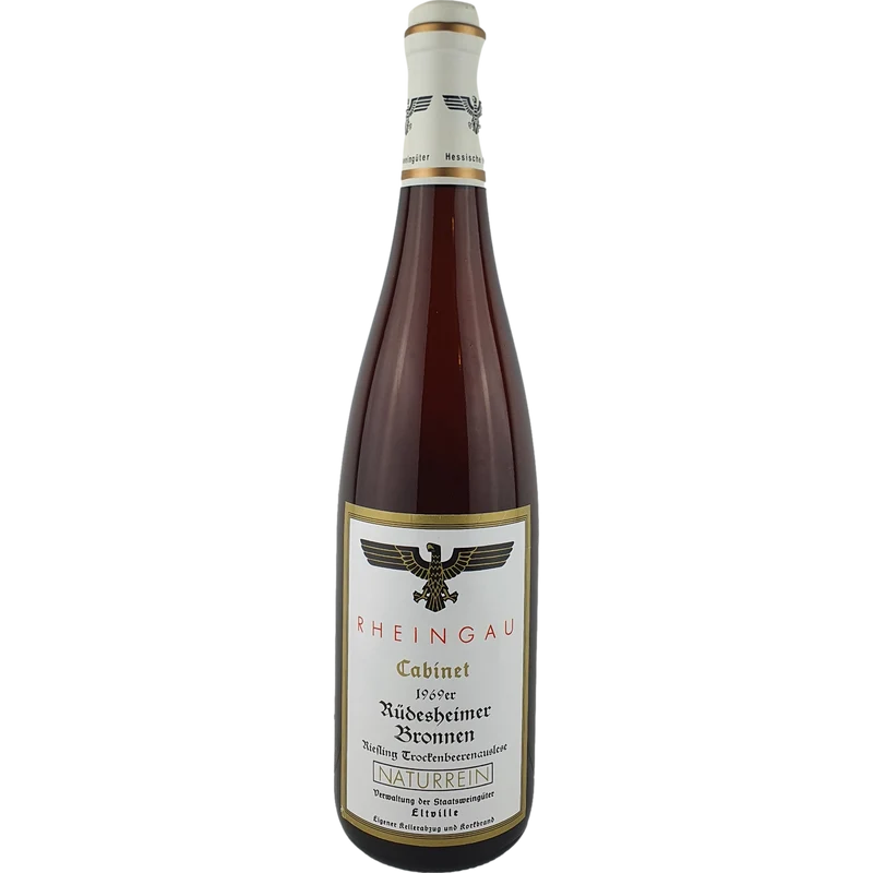 Staatsweingüter Eltville (Kloster Eberbach) - Rüdesheimer Bronnen Riesling Trockenbeerenauslese Cabinet 1969 - 0,7 l