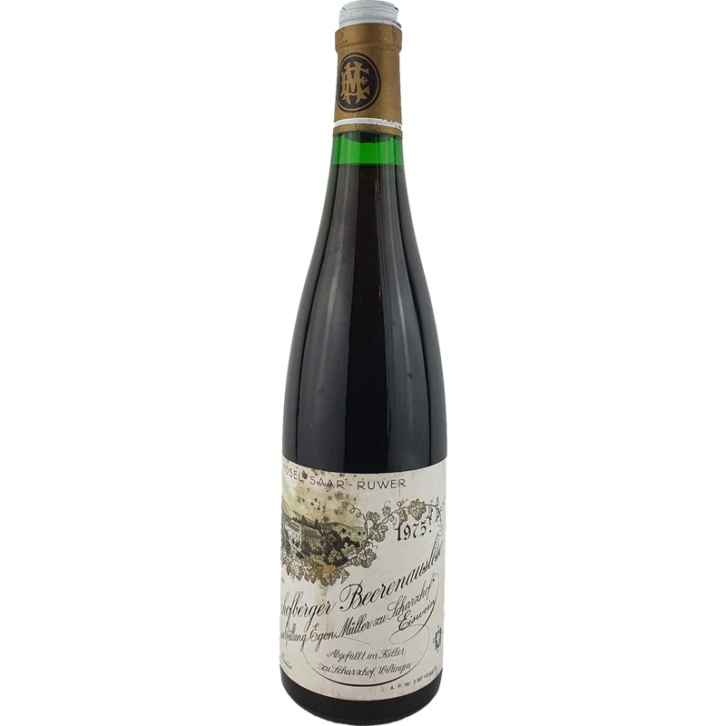 Egon Müller Scharzhof - Scharzhofberger Riesling Eiswein-Beerenauslese Goldkapsel 1975 - 0,7 l