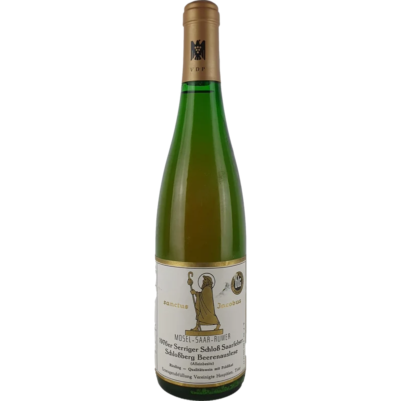 Vereinigte Hospitien (Sanctus Jacobus) - Serriger Schloss Saarfelser Schlossberg Riesling Beerenauslese Goldkapsel 1976 - 0,7 l