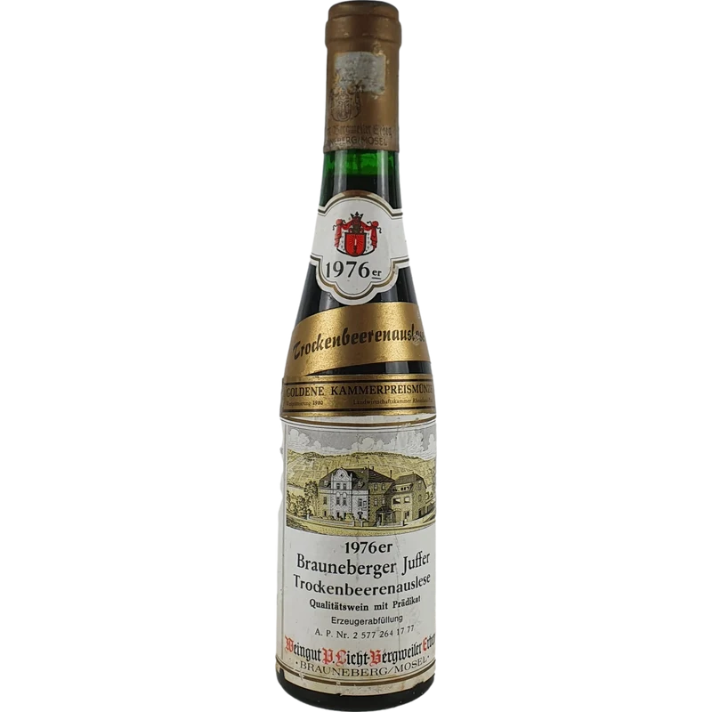Licht-Bergweiler Erben - Brauneberger Juffer Riesling Trockenbeerenauslese 1976 - 0,35 l