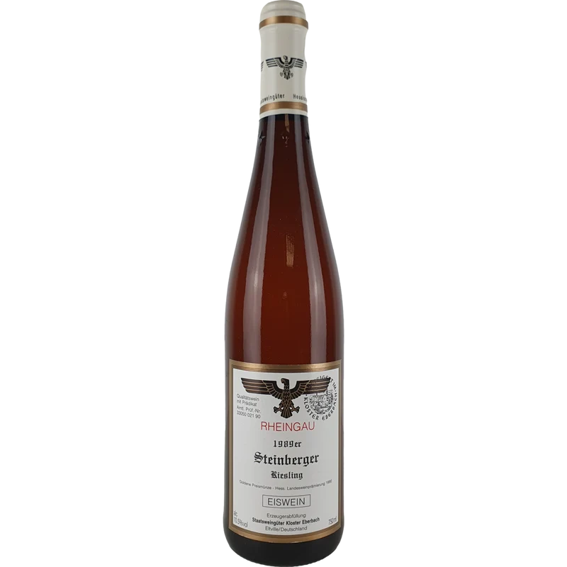 Staatsweingüter Kloster Eberbach - Steinberger Riesling Eiswein Versteigerung 1989 - 0,75 l
