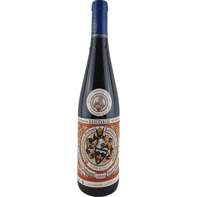 Freiherr Langwerth von Simmern - Hattenheimer Nußbrunnen Riesling Trockenbeerenauslese Versteigerung 1989 - 0,75 l