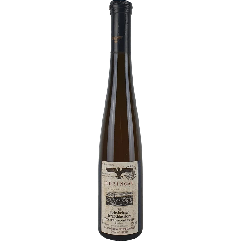 Staatsweingüter Kloster Eberbach - Rüdesheimer Berg Schlossberg Riesling Trockenbeerenauslese Versteigerung 1999 - 0,375 l