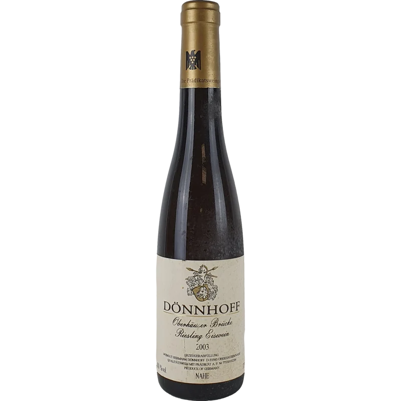 Hermann Dönnhoff - Oberhäuser Brücke Riesling Eiswein Goldkapsel 2003 - 0,375 l