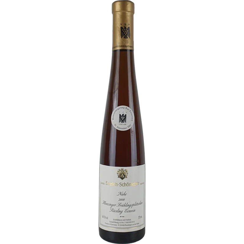 Emrich-Schönleber - Monzinger Frühlingsplätzchen Riesling Eiswein*** Goldkapsel Versteigerung 2000 - 0,375 l