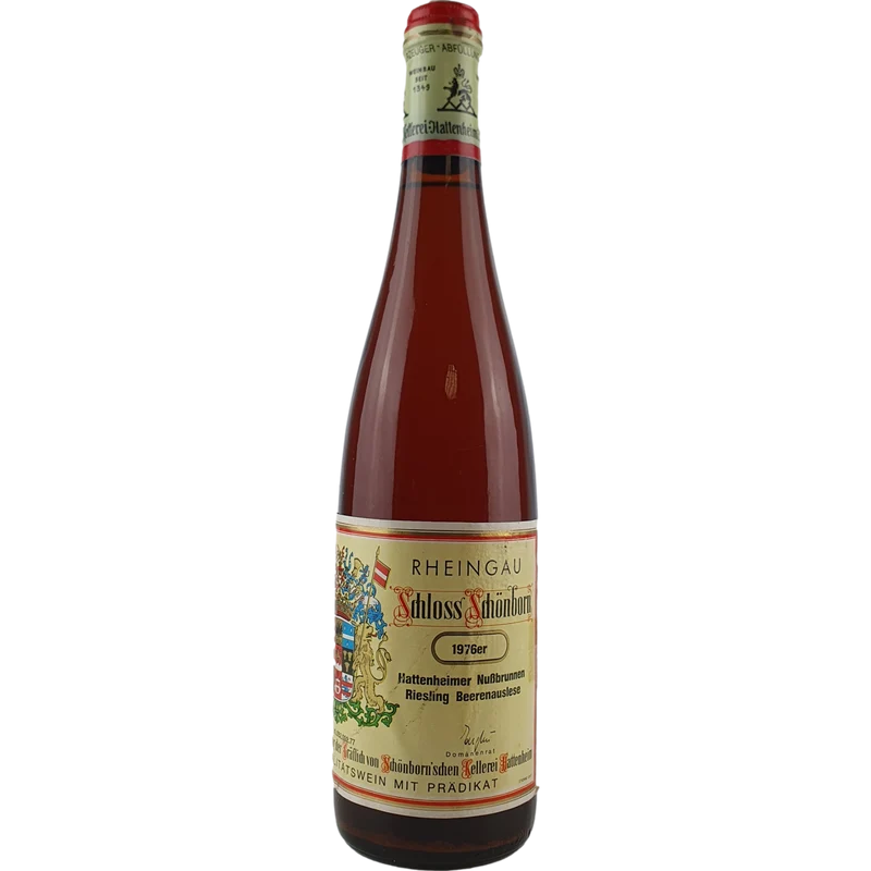 Schloss Schönborn - Hattenheimer Nußbrunnen Riesling Beerenauslese 1976 - 0,7 l