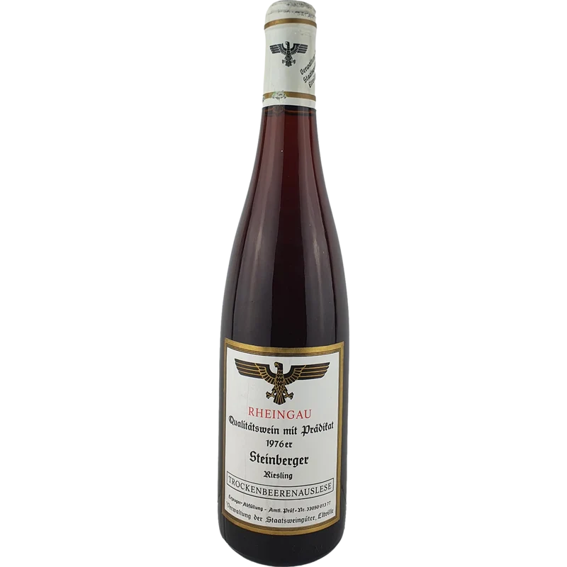 Staatsweingüter Eltville (Kloster Eberbach) - Steinberger Riesling Trockenbeerenauslese 1976 - 0,7 l