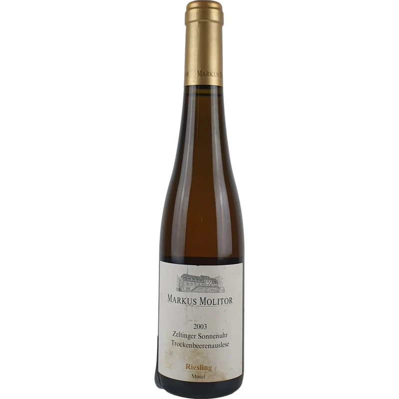 Markus Molitor - Zeltinger Sonnenuhr Riesling Trockenbeerenauslese Goldkapsel 2003 - 0,375 l