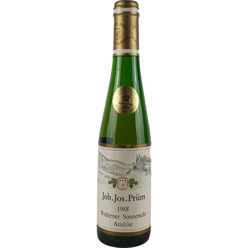 Joh. Jos. Prüm - Wehlener Sonnenuhr Riesling Auslese Goldkapsel Versteigerung 1988 - 0,375l