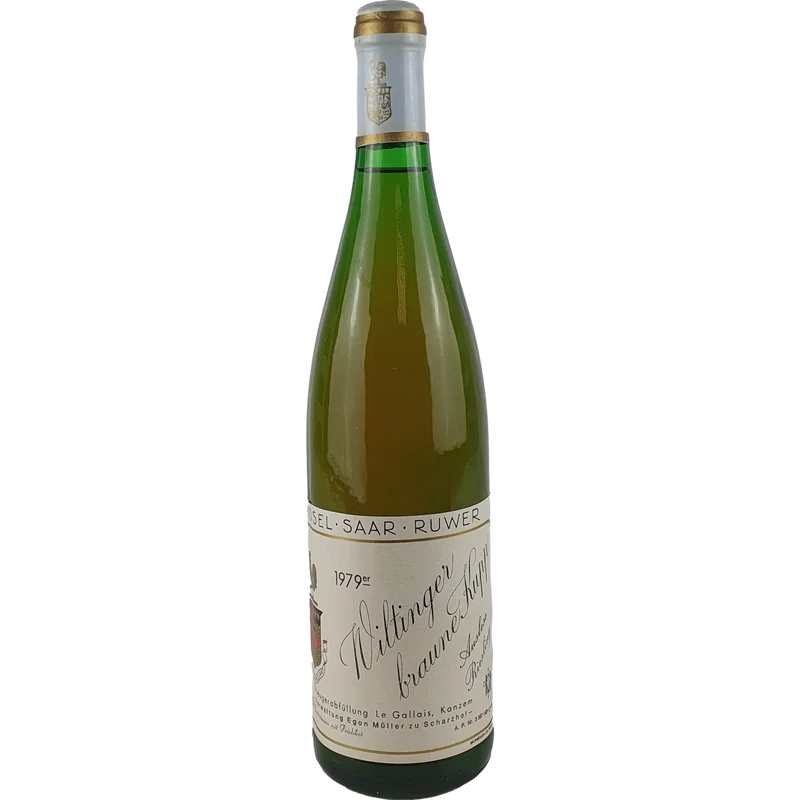 Le Gallais 'Egon Müller zu Scharzhof' - Wiltinger braune Kupp Riesling Auslese 1979 - 0,75l