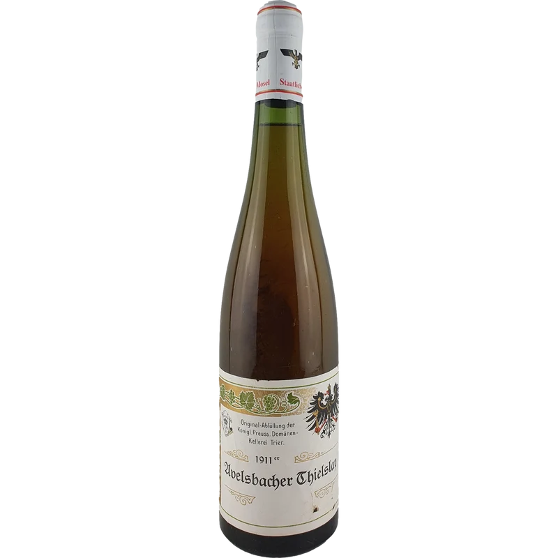 Königl. preuss. Domänen-Kellerei (Kloster Eberbach) - Avelsbacher Thielslay Riesling 1911 - 0,7 l