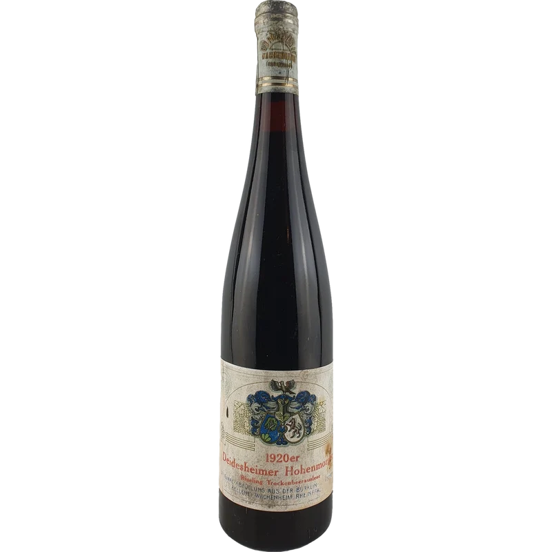 Dr. Bürklin-Wolf - Deidesheimer Hohenmorgen Riesling Trockenbeerenauslese 1920 - 0,7 l