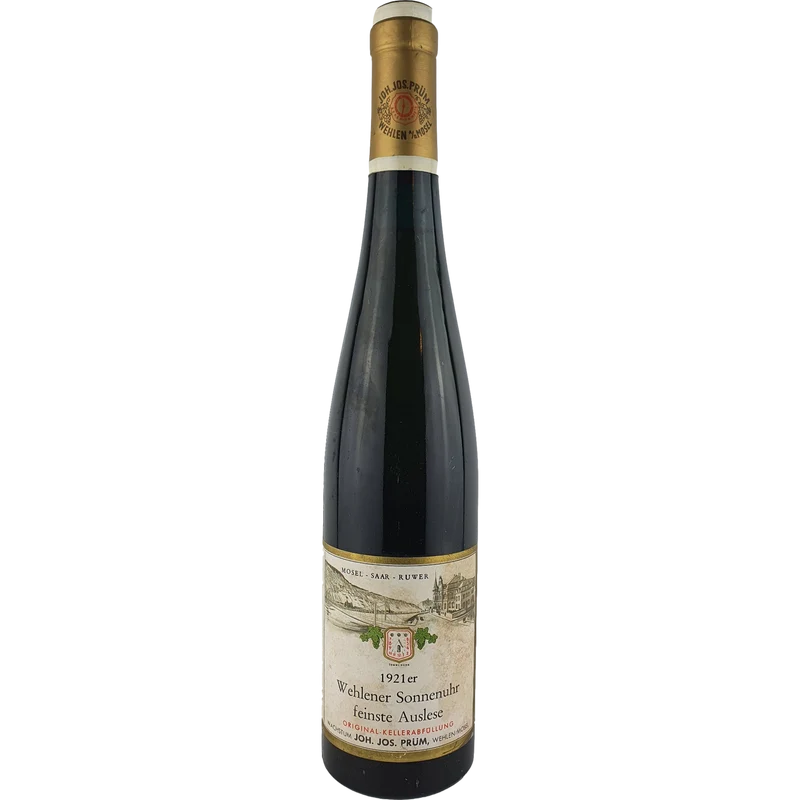 Joh. Jos. Prüm - Wehlener Sonnenuhr Riesling feinste Auslese Goldkapsel 1921 - 0,7 l