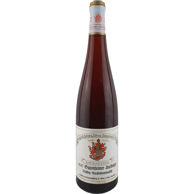 Gillot & Söhne - Oppenheimer Sackträger Riesling Trockenbeerenauslese 1947 - 0,7 l