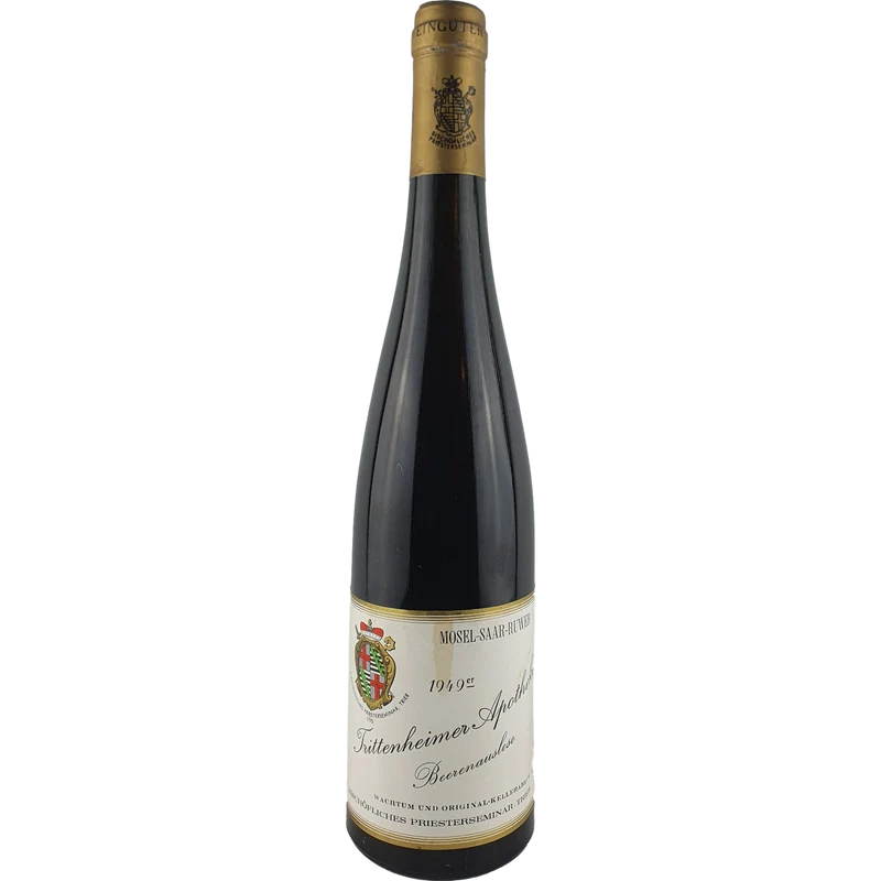 Bischöfliches Priesterseminar - Trittenheimer Apotheke Riesling Beerenauslese 1949 - 0,7 l