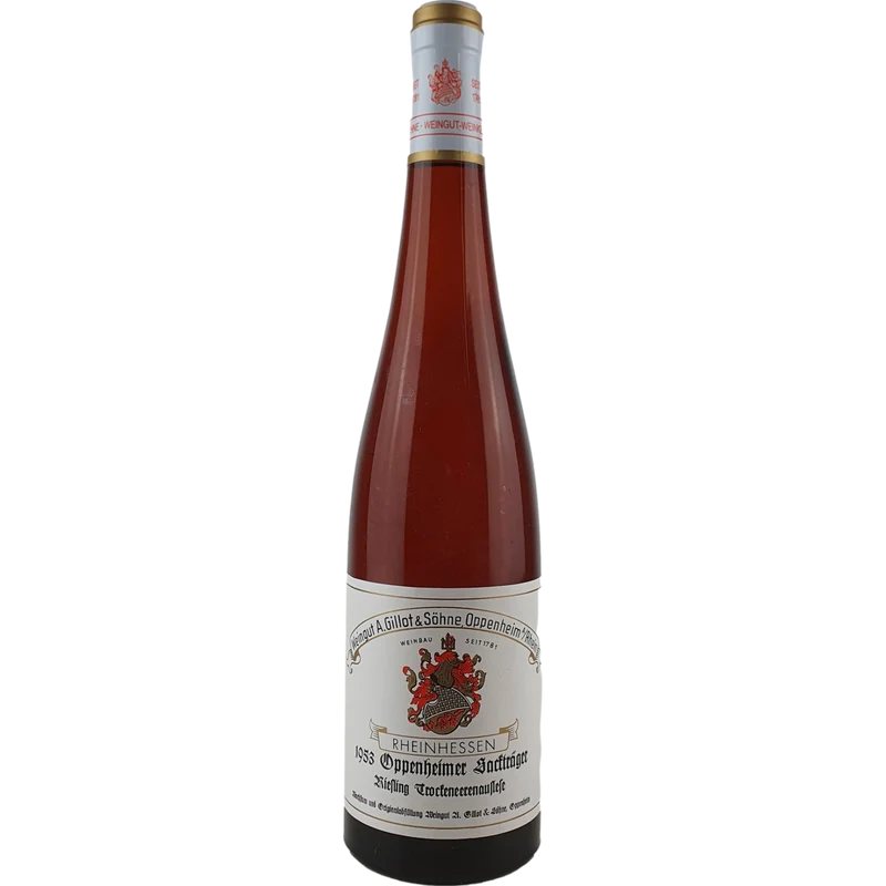 Gillot & Söhne - Oppenheimer Sackträger Riesling Trockenbeerenauslese 1953 - 0,7 l