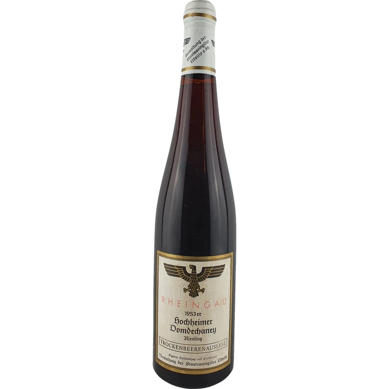 Staatsweingüter Eltville (Kloster Eberbach) - Hochheimer Domdechaney Riesling Trockenbeerenauslese 1953 - 0,7 l