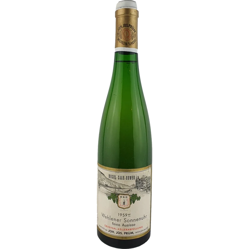 Joh. Jos. Prüm - Wehlener Sonnenuhr Riesling feine Auslese Goldkapsel 1959 - 0,7 l