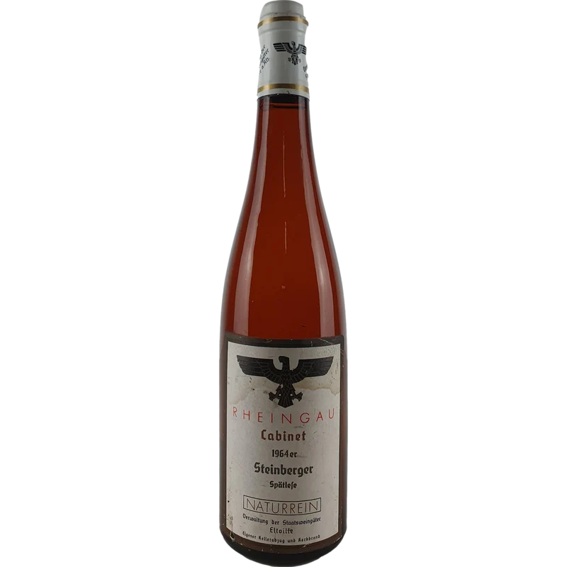 Staatsweingüter Eltville (Kloster Eberbach) - Steinberger Riesling Spätlese Cabinet 1964 - 0,7 l