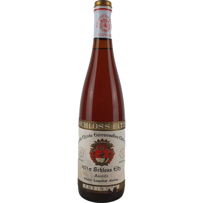 Schloss Eltz - Eltviller Langenstück Riesling Auslese 1971 - 0,7 l