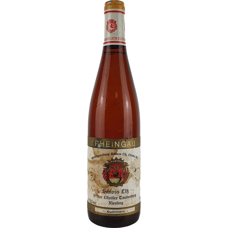 Schloss Eltz - Eltviller Taubenberg Riesling 1978 - 0,75 l
