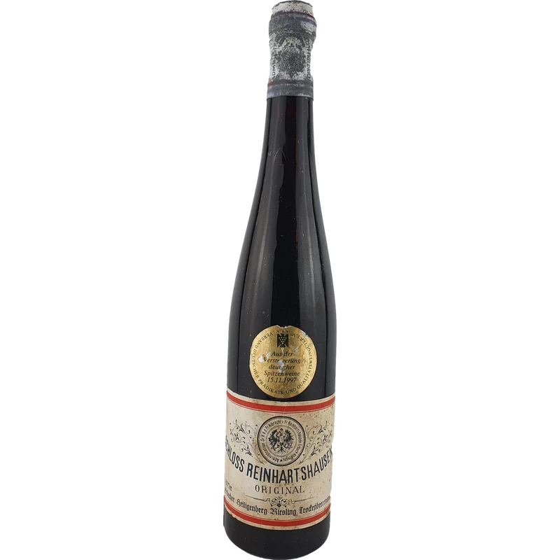 Schloss Reinhartshausen - Erbacher Heiligenberg Riesling Trockenbeerenauslese Cabinet Versteigerung 1897 'ex Chateau 2018' - 0,7 l