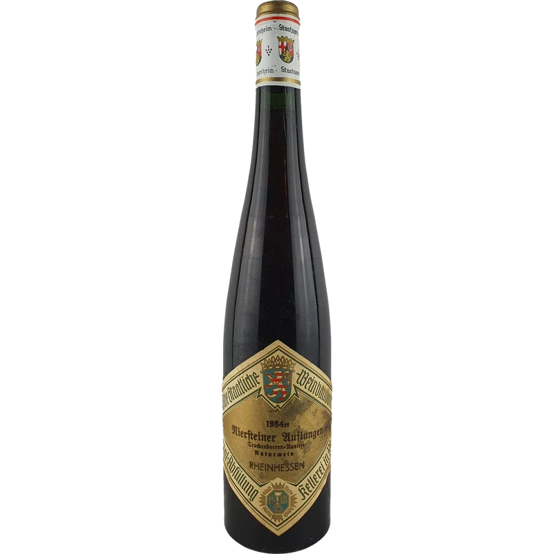 Staatl. Weinbaudomänen Mainz - Niersteiner Auflangen Riesling Trockenbeerenauslese 1934 - 0,7 l