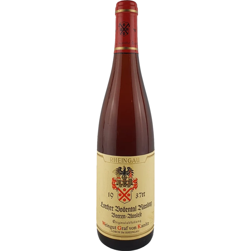Gräflich v. Kanitz'sches Weingut - Lorcher Bodental Riesling Beerenauslese 1937 - 0,7 l