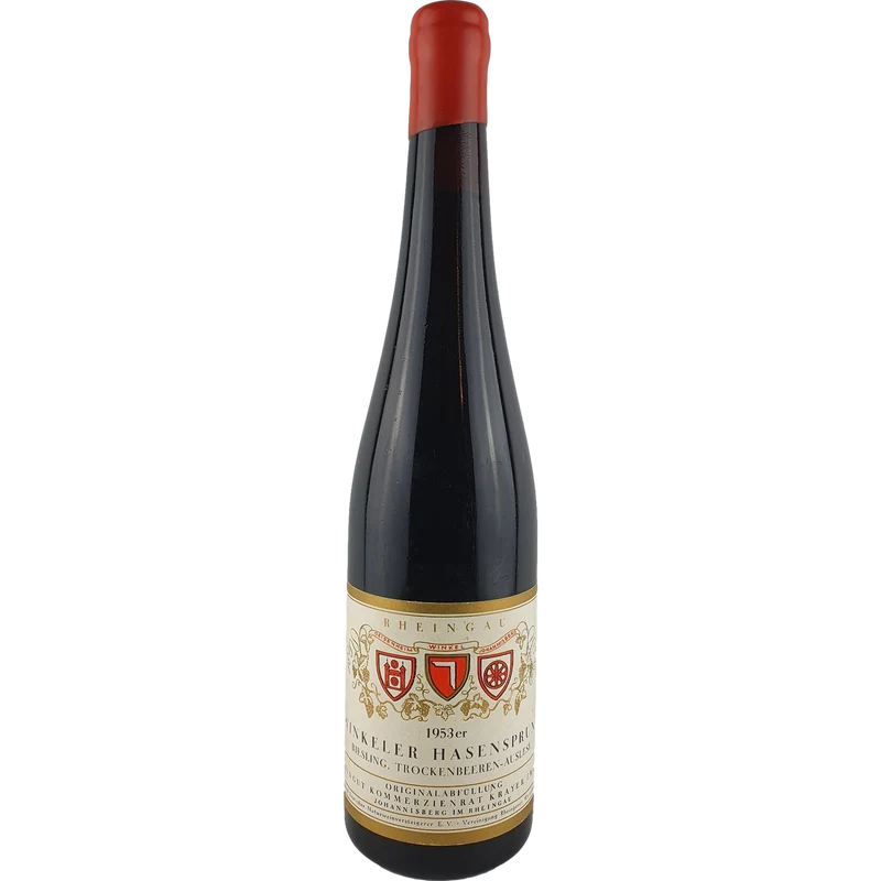 Kommerzienrat Krayer Erben - Winkeler Hasensprung Riesling Trockenbeerenauslese 1953 - 0,7 l