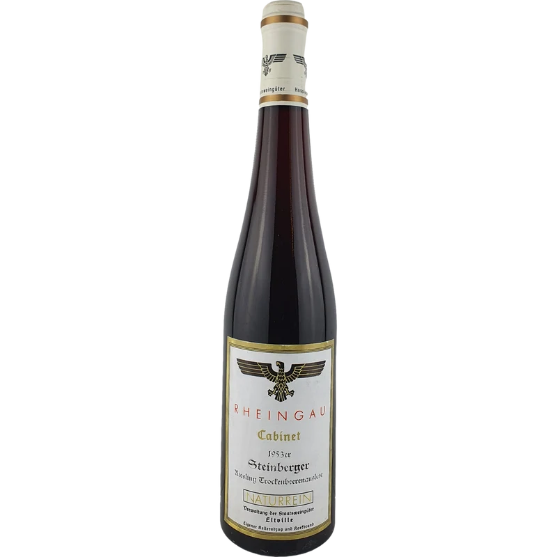 Staatsweingüter Eltville (Kloster Eberbach) - Steinberger Riesling Trockenbeerenauslese Cabinet 1953 - 0,7 l