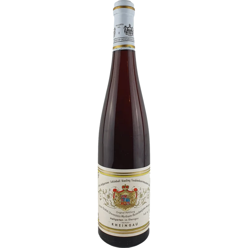 Löwenstein-Wertheim-Rosenberg'sches Weingut - Hallgartener Schönhell Riesling Trockenbeerenauslese Cabinet 1959 - 0,7 l