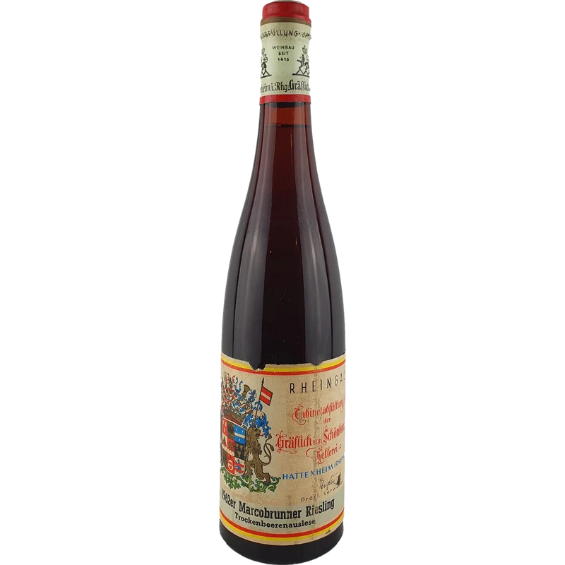 Schloss Schönborn - Marcobrunner Riesling Trockenbeerenauslese 1962 - 0,7 l