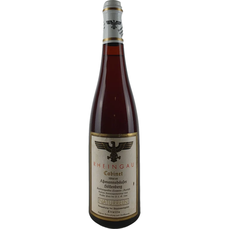 Staatsweingüter Eltville (Kloster Eberbach) - Assmannshäuser Höllenberg Spätburgunder Eiswein-Auslese Cabinet 1966 - 0,7 l