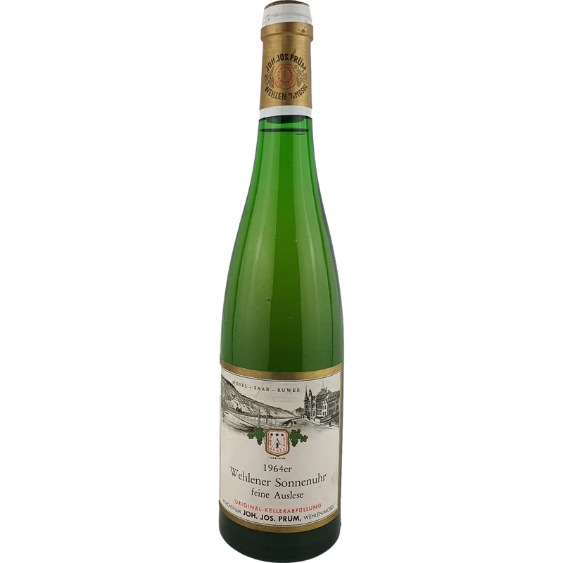 Joh. Jos. Prüm - Wehlener Sonnenuhr Riesling feine Auslese Goldkapsel 1964 - 0,7 l