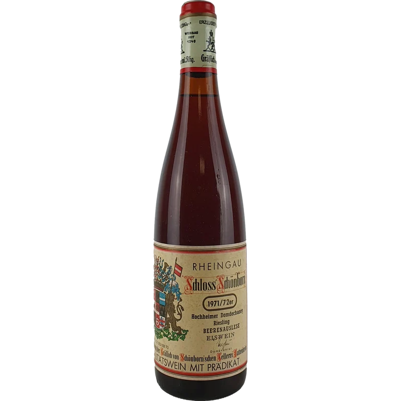 Schloss Schönborn - Hochheimer Domdechaney Riesling Eiswein-Beerenauslese 1971 - 0,7 l