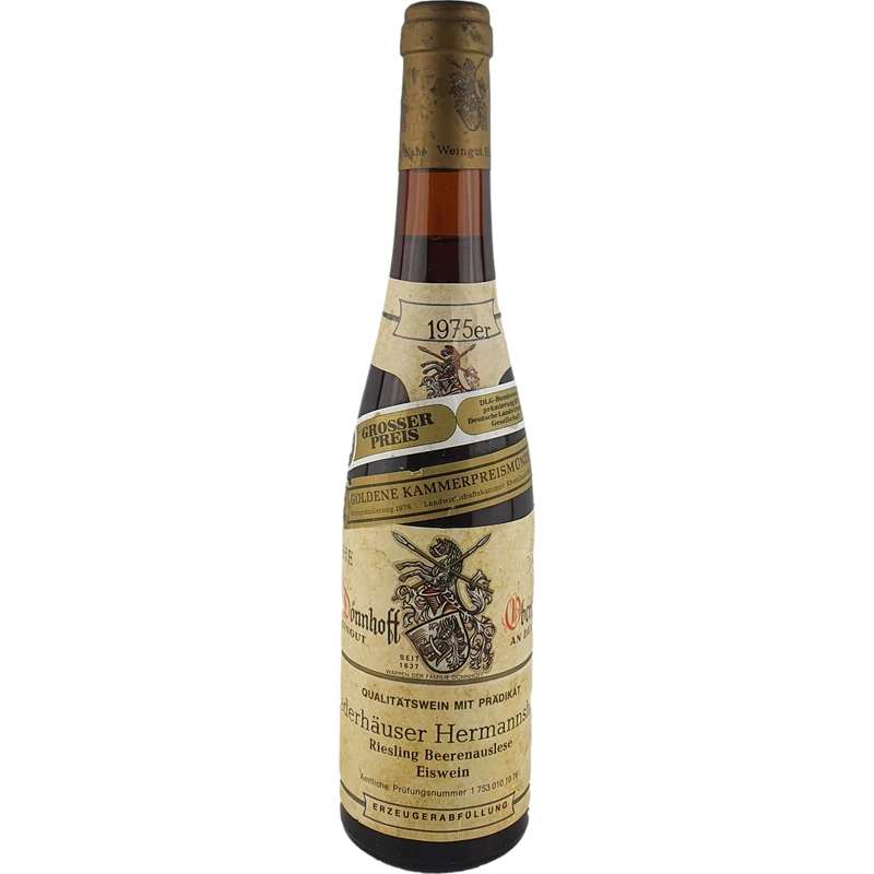Hermann Dönnhoff - Niederhäuser Hermannshöhle Riesling Eiswein-Beerenauslese 1975 - 0,35 l