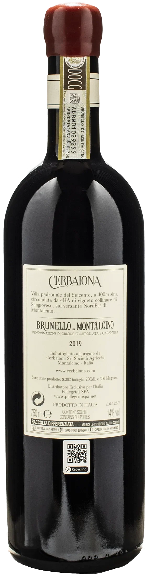 Cerbaiona Brunello di Montalcino 2019
