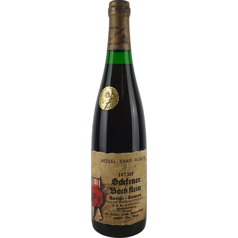 Dr. Fischer (VDP) - Ockfener Bockstein Riesling Eiswein-Auslese Goldkapsel 1973 - 0,7 l