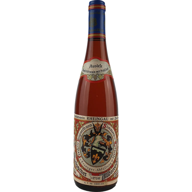 Freiherr Langwerth von Simmern - Erbacher Marcobrunn Riesling Auslese 1976 - 0,7 l