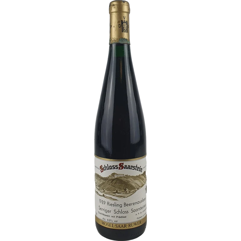 Schloss Saarstein - Serriger Schloss Saarsteiner Riesling Beerenauslese Goldkapsel 1989 - 0,75l