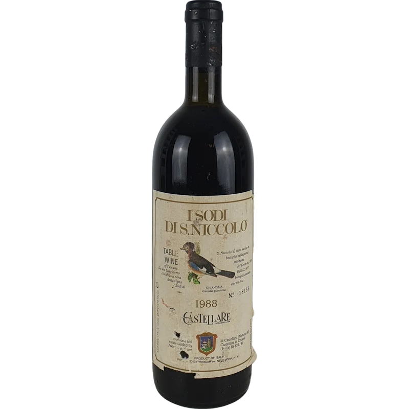 Castellare di Castellina Sodi di San Niccolo 1988 - 0,75l