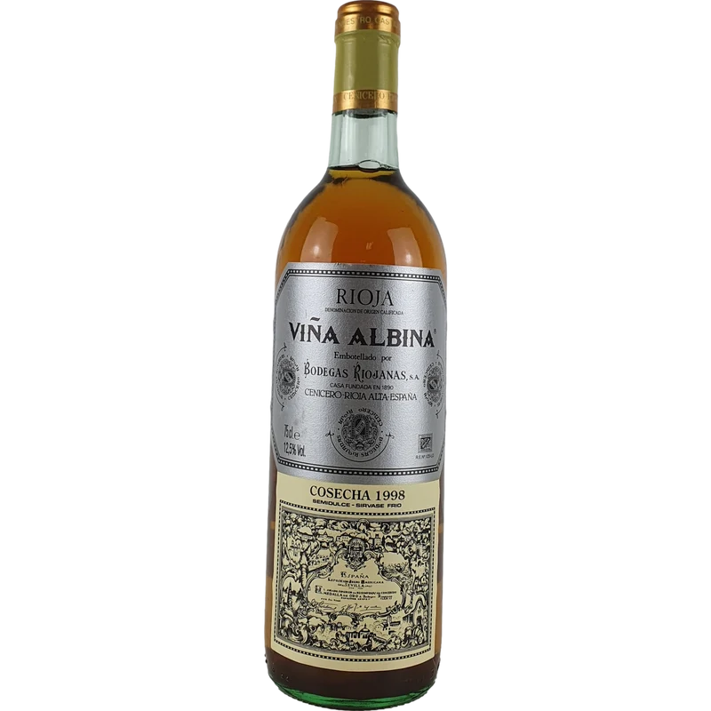 Bodegas Riojanas Vina Albina semidulce 1998 - 0,75l