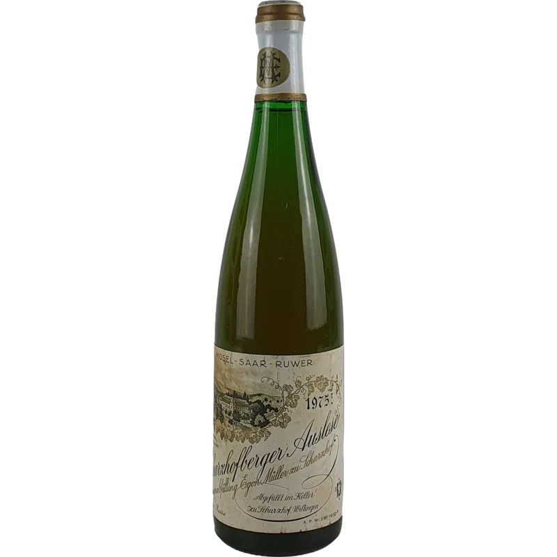 Egon Müller Scharzhof - Scharzhofberger Riesling Auslese 1975 (AP-Nr. 50) - 0,7l