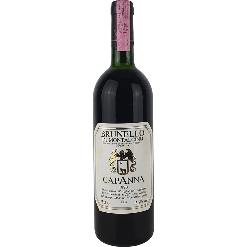 Capanna Brunello 1990 - 0,75l
