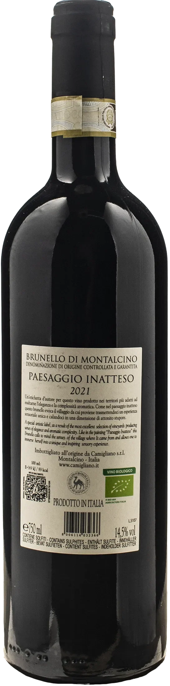 Camigliano Brunello Montalcino Paesaggio Inatteso 2021