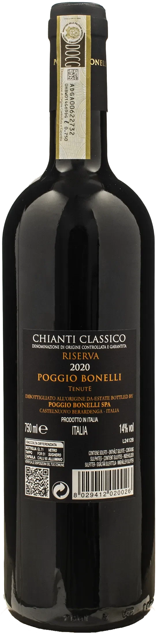 Tenute Poggio Bonelli Chianti Classico Riserva 2020