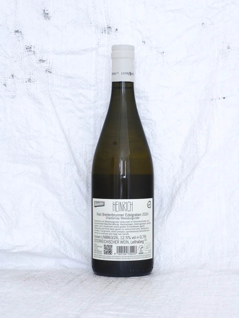 Edelgraben Chardonnay Weissburgunder 2024 0,75L Bio
