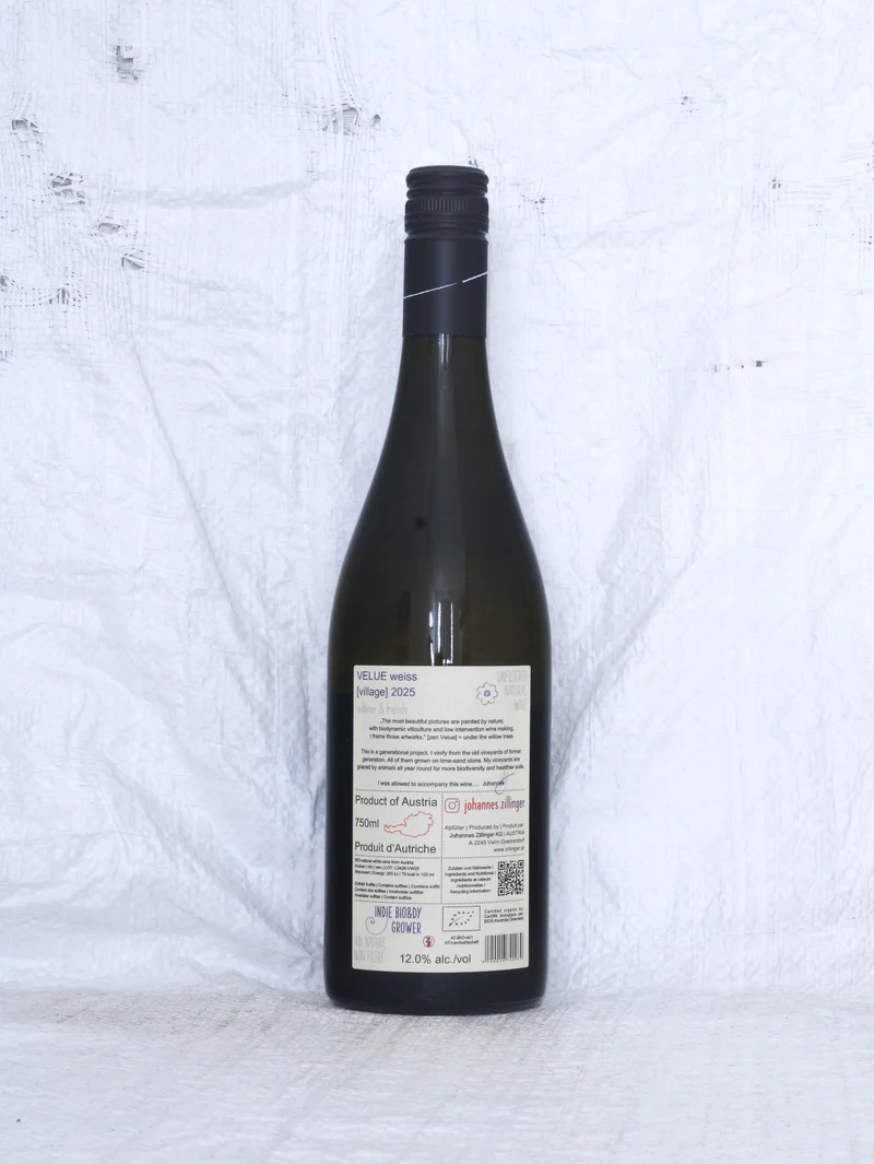 Velue Weiss 2025 0,75L Bio