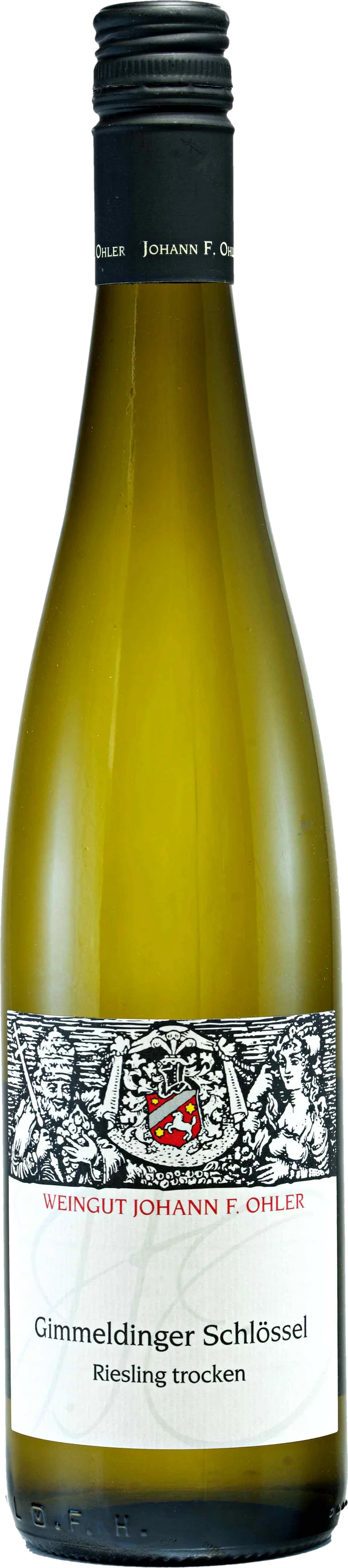 2023 GIMMELDINGER SCHLÖSSEL RIESLING trocken (bio DE-Öko-039)
