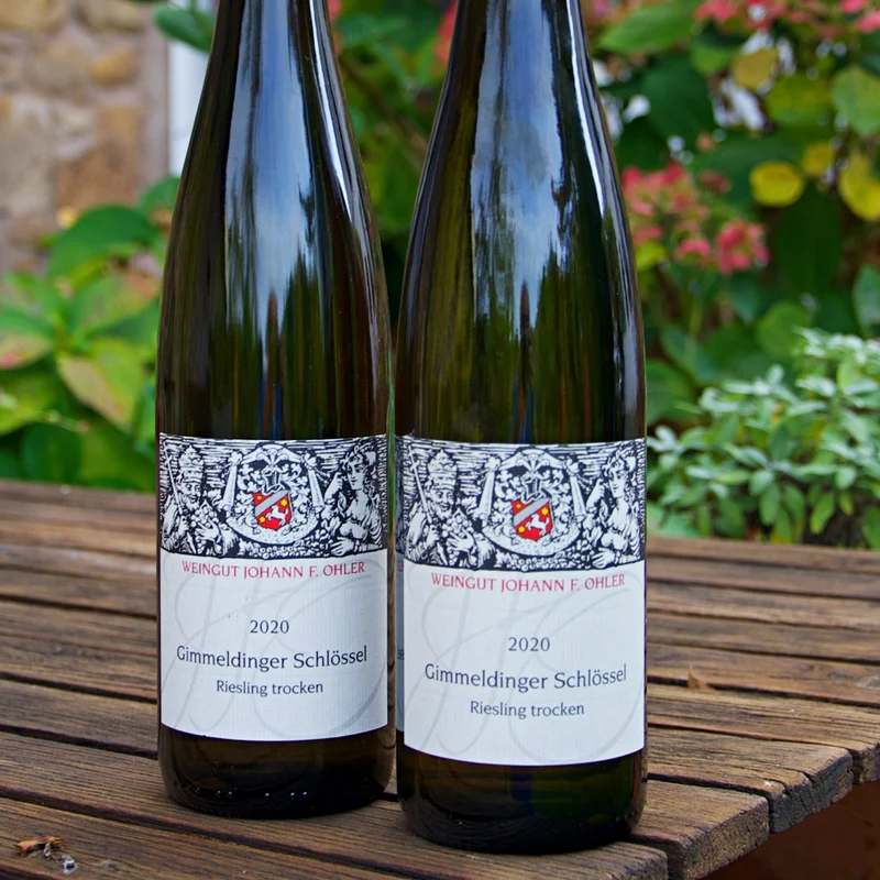 2023 GIMMELDINGER SCHLÖSSEL RIESLING trocken (bio DE-Öko-039)